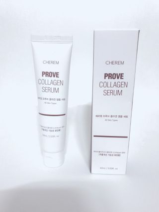 체르엠  프루브 콜라겐 앰플세럼 60ml 1병 — 5점을 준 리뷰어가 2022년 2월 올린 사용 사진