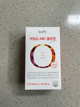 아임오 ABC 콜라겐 젤리 14포 — 5점을 준 리뷰어가 2022년 3월 올린 사용 사진