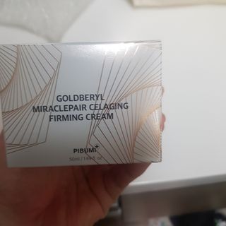 피부미 골드베릴 미라클페어 세레이징 퍼밍 크림 50ml — 5점을 준 리뷰어가 2021년 10월 올린 사용 사진