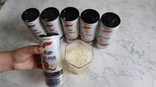 셀시어스 오리지널 325ml 에너지 비타민 피트니스 드링크(24can) 다이어트 음료 — 5점을 준 리뷰어가 2022년 5월 올린 사용 사진