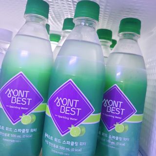 몽베스트 Montbest with Sparkling water Lime20병 — 5점을 준 리뷰어가 2022년 8월 올린 사용 사진