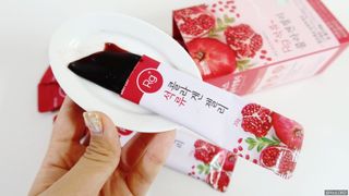 함초록 Rg+ 석류콜라겐젤리 — 5점을 준 리뷰어가 2021년 3월 올린 사용 사진