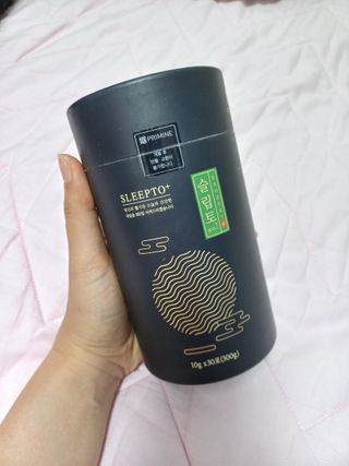 프리마인 자체 기업부설 연구소에서 찾아낸 건강한 수면의 비밀.  슬립토 플러스 30포 — 5점을 준 리뷰어가 2021년 10월 올린 사용 사진