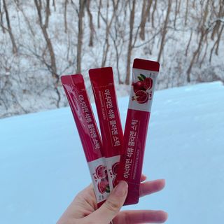 이너미인 석류 콜라겐 스틱 — 4.5점을 준 리뷰어가 2021년 1월 올린 사용 사진