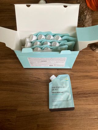 아므_이너뷰티 라이트 앤 딜라이트 밀 민트 초코 — 5점을 준 리뷰어가 2021년 7월 올린 사용 사진