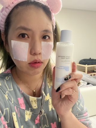 키노닉스 클래리티 밸런싱 크림토너 — 5점을 준 리뷰어가 2022년 2월 올린 사용 사진