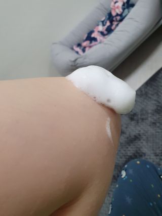 아미니 릴렉싱 버블 바디 필링 — 5점을 준 리뷰어가 2021년 3월 올린 사용 사진