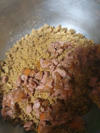 비타크래프트 조에시 하트캔 85g 강아지 습식캔 10캔 — 5점을 준 리뷰어가 2021년 7월 올린 사용 사진