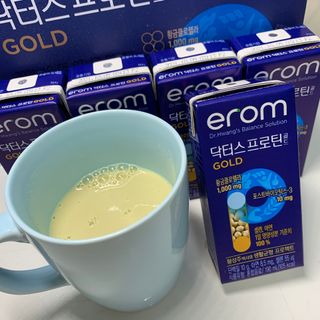 이롬 erom 닥터스 프로틴 골드 — 5점을 준 리뷰어가 2021년 4월 올린 사용 사진