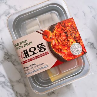 화끈한녀석들 새오똥400g 새우,오징어,똥집 볶음요리 소스,밀떡, 참기름 포함 — 5점을 준 리뷰어가 2022년 12월 올린 사용 사진