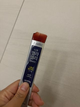 [티젠] 식물성 멜라토닌 함유 멜라티 & 멜라젤리 — 5점을 준 리뷰어가 2025년 6월 올린 사용 사진
