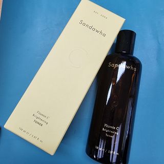스킨큐어 산다화 비타민c 화이트닝 토너 150ml — 5점을 준 리뷰어가 2022년 2월 올린 사용 사진