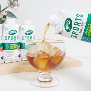 셀렉스스포츠 셀렉스 스포츠 웨이 프로틴 복숭아_ 330ml x 12팩 — 5점을 준 리뷰어가 2021년 8월 올린 사용 사진