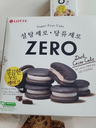 ZERO (초콜릿 칩 쿠키, 카카오 케이크, 후르츠 젤리, 아이스 콜라, 아이스 초코바) — 5점을 준 리뷰어가 2022년 6월 올린 사용 사진