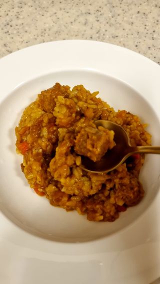 브라잇벨리 식물성 미트볼과 일본식카레의 만남, 플랜트볼 카레라이스 — 5점을 준 리뷰어가 2022년 9월 올린 사용 사진