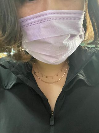 에어에이드 컬러 덴탈 마스크 — 5점을 준 리뷰어가 2021년 8월 올린 사용 사진