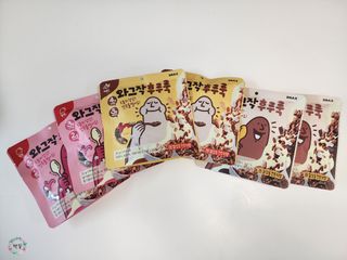 스낵스 와그작후루룩 3종_카카오2봉+아몬드2봉+딸기2봉 (총 6봉) — 4점을 준 리뷰어가 2024년 2월 올린 사용 사진