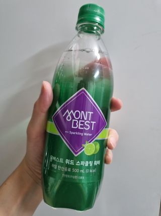 몽베스트 Montbest with Sparkling water Lime20병 — 5점을 준 리뷰어가 2022년 10월 올린 사용 사진