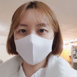 [에이블밤부] 리퓨어 쿠퍼 마스크 10color — 5점을 준 리뷰어가 2021년 2월 올린 사용 사진