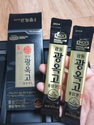 광동생활건강 [광동제약] 광동 광옥고 홍삼 본 30포 + 쇼핑백 증정 — 5점을 준 리뷰어가 2022년 5월 올린 사용 사진