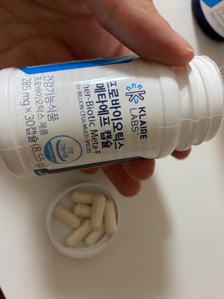 [Dr.PNT] 닥터피엔티 클레어랩스 프로바이오틱스 메타에프 [1개월분] — 5점을 준 리뷰어가 2023년 1월 올린 사용 사진