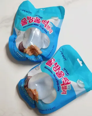 (주) 피치코리아 신기한 물방울떡 젤리 x2개입 — 5점을 준 리뷰어가 2023년 5월 올린 사용 사진