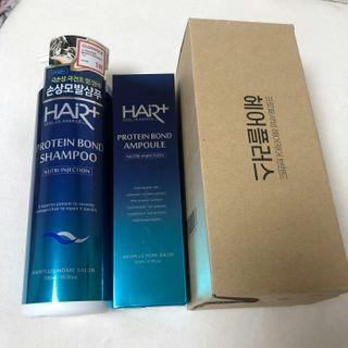 헤어플러스 단백질탈모샴푸 500ml+단백질본드앰플 145ml — 5점을 준 리뷰어가 2021년 3월 올린 사용 사진