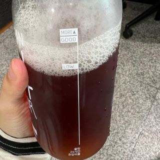 클린24시간 1BOX(5포) + 전용보틀(500ml) — 5점을 준 리뷰어가 2022년 8월 올린 사용 사진