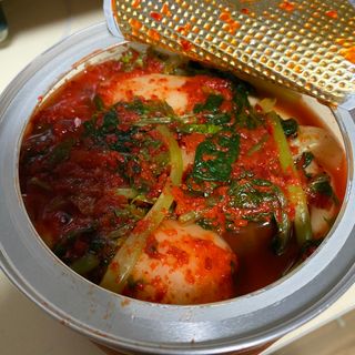 셰프애찬 알타리김치 총각김치 1kg — 3.5점을 준 리뷰어가 2022년 10월 올린 사용 사진
