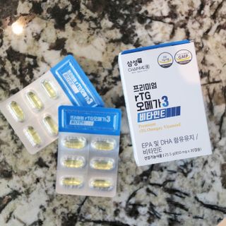 체인미 프리미엄 rTG 오메가3 비타민E 850mg x 30캡슐 — 5점을 준 리뷰어가 2021년 12월 올린 사용 사진