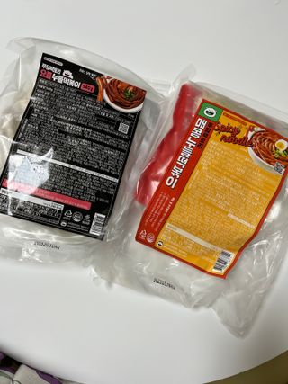 [푸딩팩토리] 요즘누들떡볶이540g + 매콤누들떡볶이 470g — 5점을 준 리뷰어가 2022년 9월 올린 사용 사진