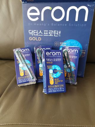 이롬 erom 닥터스 프로틴 골드 — 3점을 준 리뷰어가 2021년 5월 올린 사용 사진