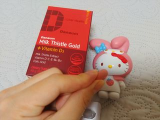 다나음 밀크씨슬 골드+비타민D3 — 5점을 준 리뷰어가 2021년 8월 올린 사용 사진