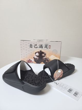 밸롭 칼로링 다이어트 지압슬리퍼 — 5점을 준 리뷰어가 2021년 5월 올린 사용 사진