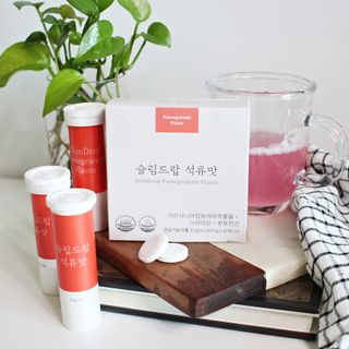 [슬림드랍 석류맛] 건기식 다이어트 보조제 겸 비타민 — 4점을 준 리뷰어가 2022년 3월 올린 사용 사진