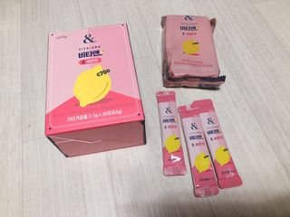 비타앤C 레몬맛, 망고맛 — 4.5점을 준 리뷰어가 2021년 4월 올린 사용 사진