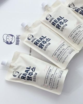 서비푸드 리얼 닭주스 오리지널 200g 1세트 10개입 — 4점을 준 리뷰어가 2022년 1월 올린 사용 사진