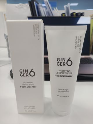 GINGER6 하이드레이팅 진저 워터 폼클렌징 — 5점을 준 리뷰어가 2021년 10월 올린 사용 사진