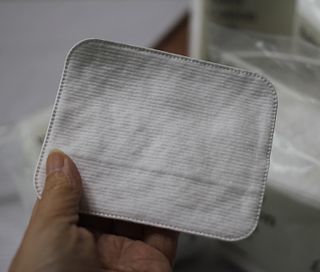 디어엘로디 프리미엄 유기농 베이비 솜티슈 40매 3 + 1 PACK — 5점을 준 리뷰어가 2021년 3월 올린 사용 사진