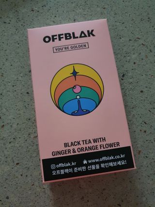 [오프블랙] 아침을 상큼하게 시작하는 에너지티! 유아골든 블렌딩홍차 12T — 5점을 준 리뷰어가 2021년 12월 올린 사용 사진