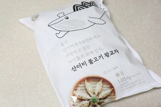 요리반상회 산더미 불고기 왕교자 — 5점을 준 리뷰어가 2021년 2월 올린 사용 사진