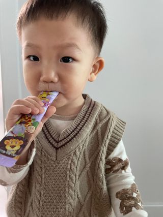 다나음 180도 칼슘젤리+아연면역젤리 — 5점을 준 리뷰어가 2021년 12월 올린 사용 사진