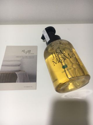 지구맘 순비누 주방세제 500ml  아기젖병 항균99.9 — 5점을 준 리뷰어가 2022년 7월 올린 사용 사진