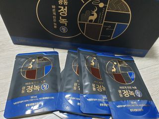 광동생활건강 [광동] 바르게 만든 녹용, 광동정녹청 — 4.5점을 준 리뷰어가 2021년 11월 올린 사용 사진