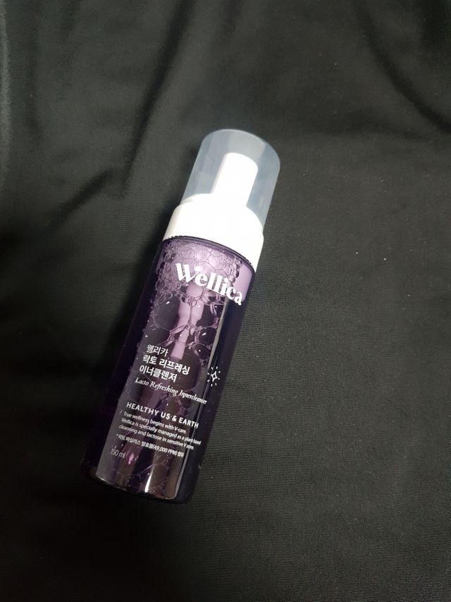 웰리카 락토 리프레싱 이너클렌저 리뷰 사진