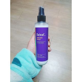 달리프 글램 헤어팩 인미스트 200ml — 5점을 준 리뷰어가 2021년 1월 올린 사용 사진