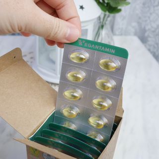 비건타민 식물성 알티지 오메가3 — 5점을 준 리뷰어가 2021년 3월 올린 사용 사진