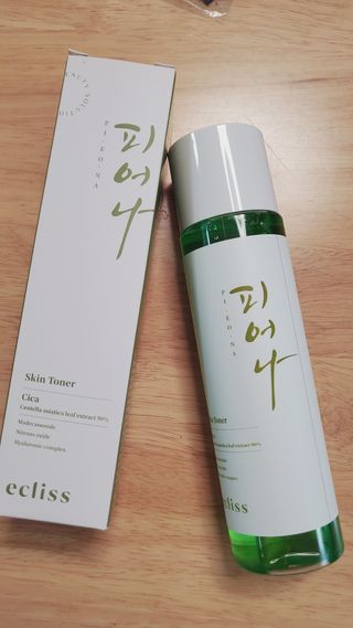 에클리스 피어나 스킨토너 — 5점을 준 리뷰어가 2022년 3월 올린 사용 사진