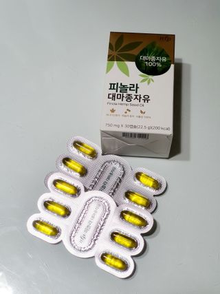 nfp 피놀라 대마종자유 — 5점을 준 리뷰어가 2021년 10월 올린 사용 사진