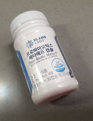 [Dr.PNT] 닥터피엔티 클레어랩스 프로바이오틱스 메타에프 [1개월분] — 5점을 준 리뷰어가 2022년 12월 올린 사용 사진